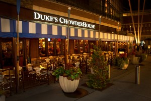 Dukes Chowder House Restaurant Outside of Southcenter