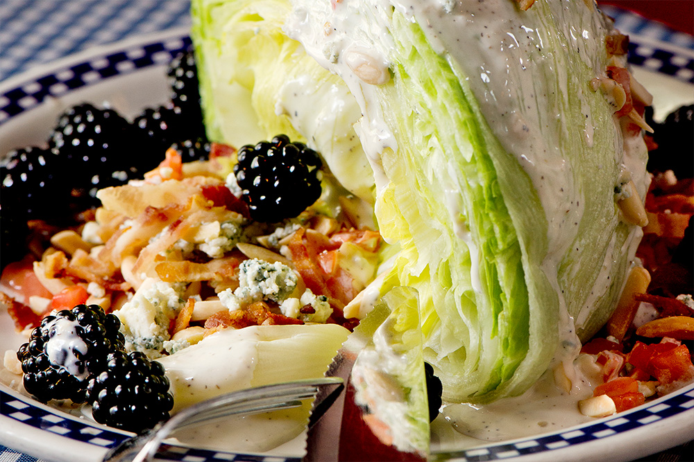 Sweet Blueberry Wedge Salad 