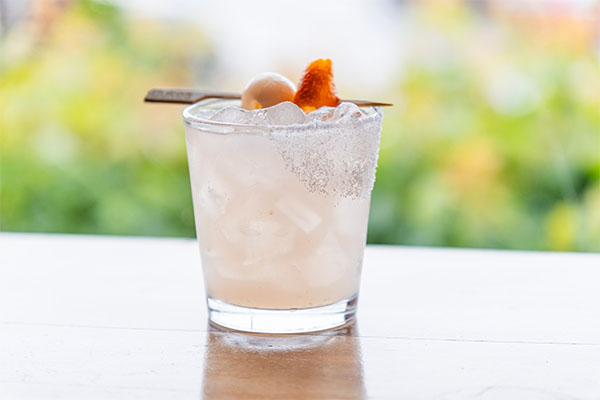 Duke's Seafood Dobel Lychee Margarita