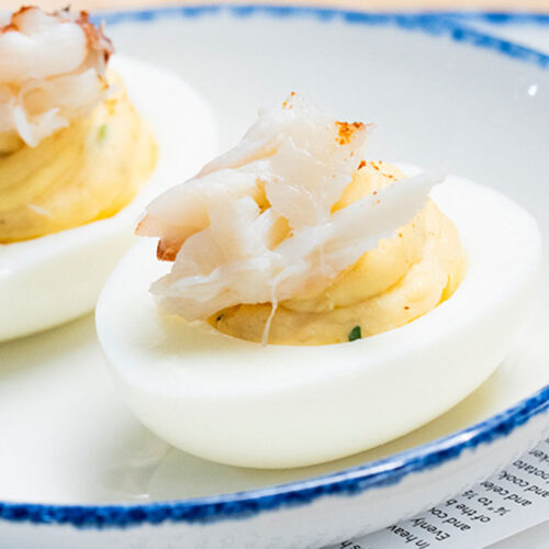 Duke's Seafood Crabby Deviled Egg
